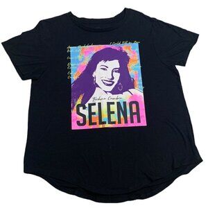SELENA Black Techno Cumbia T-Shirt Size XXL